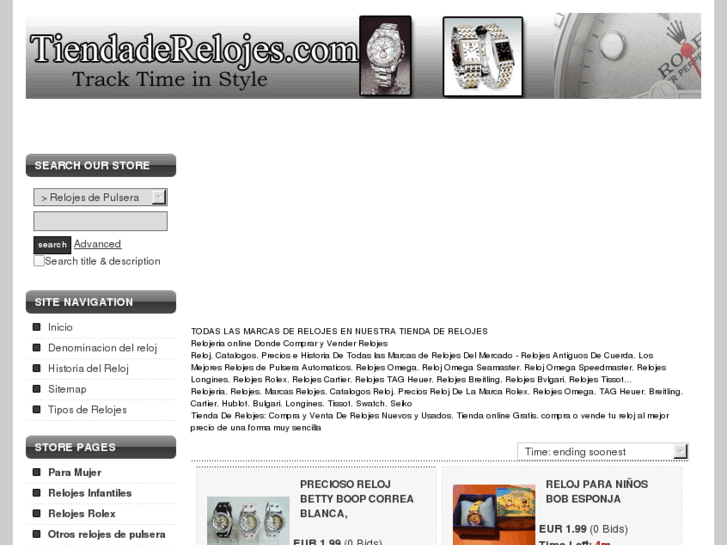 www.tiendaderelojes.com