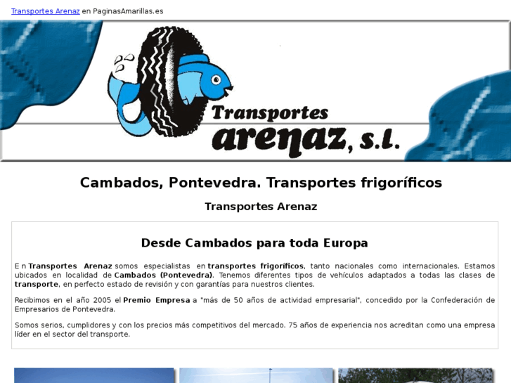 www.transportesarenaz.es