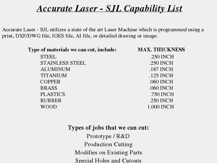 www.accuratelaser-sjl.com