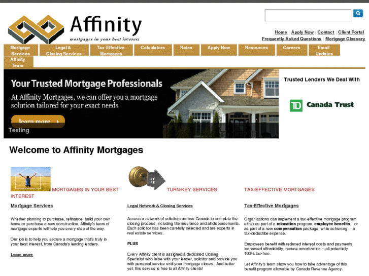 www.affinitymortgages.com