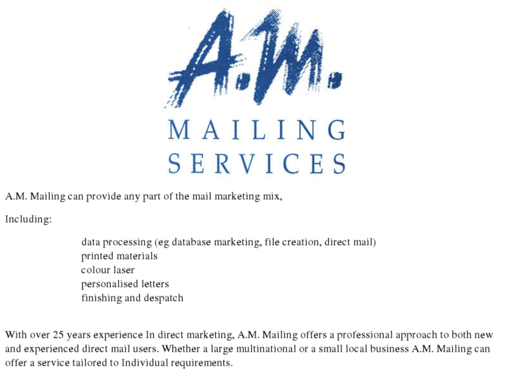 www.am-mailing.co.uk