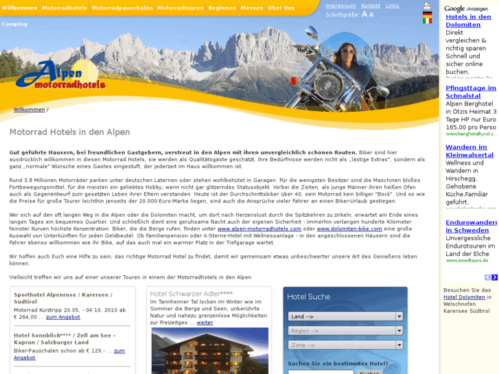 www.bestof-motorradhotels.com