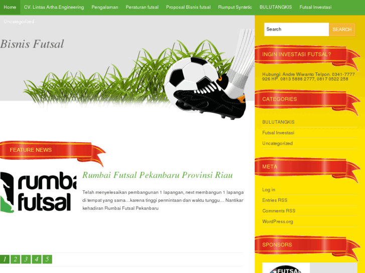 www.bisnisfutsal.com