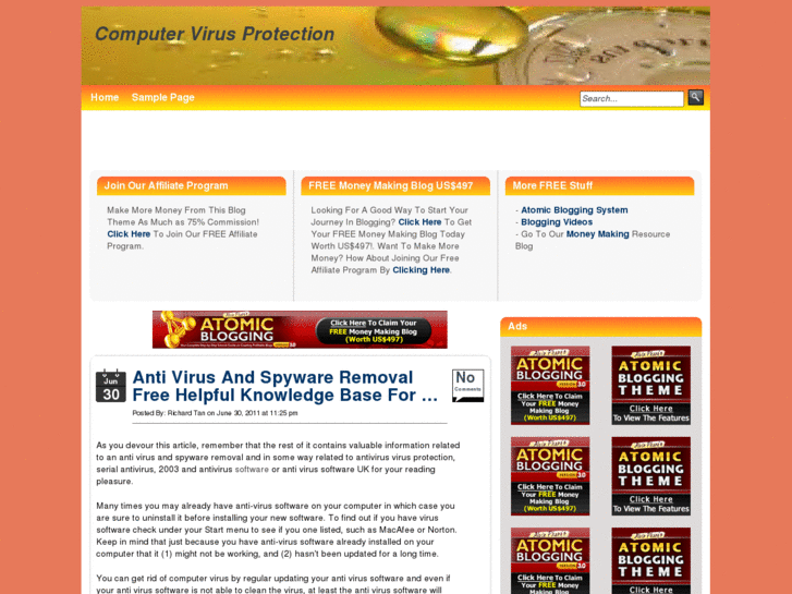 www.computervirusprotectionsoftware.org
