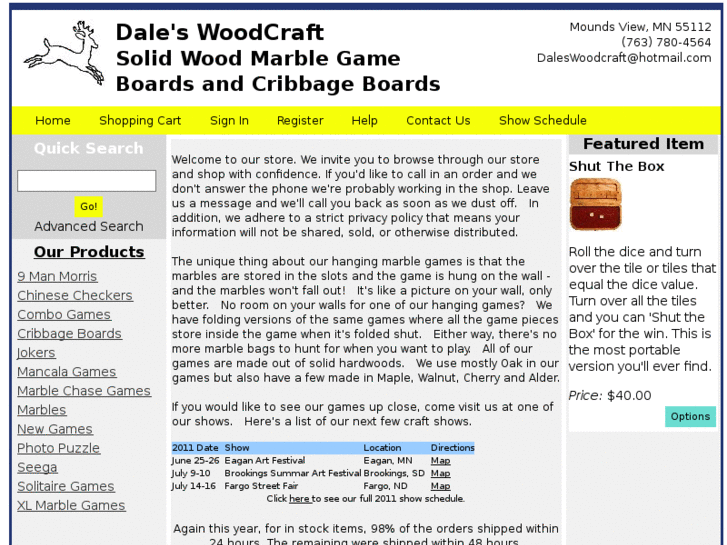 www.daleswoodcraft.com