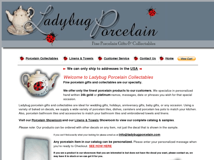 www.ladybugporcelain.com