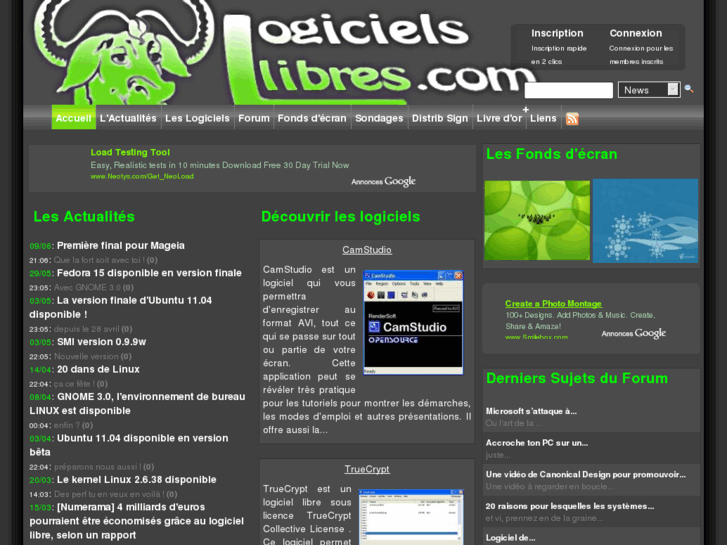 www.leslogicielslibres.com