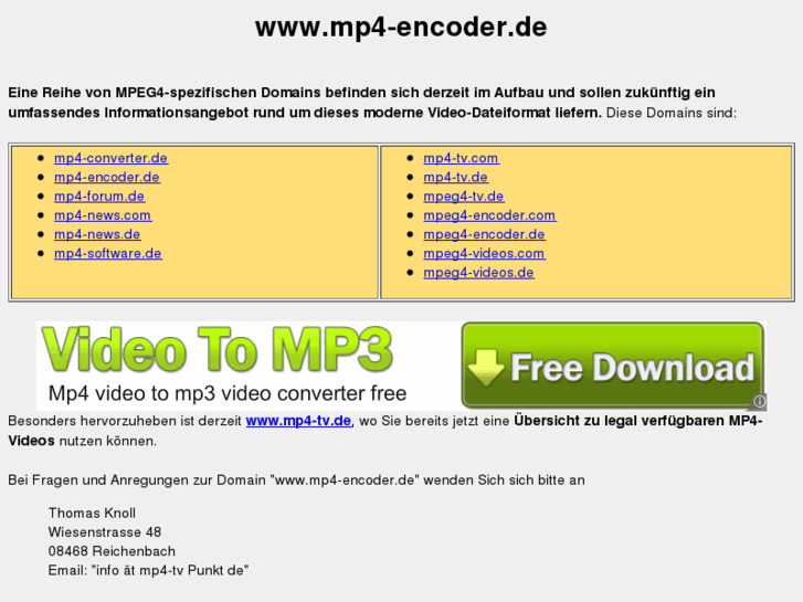 www.mp4-encoder.de