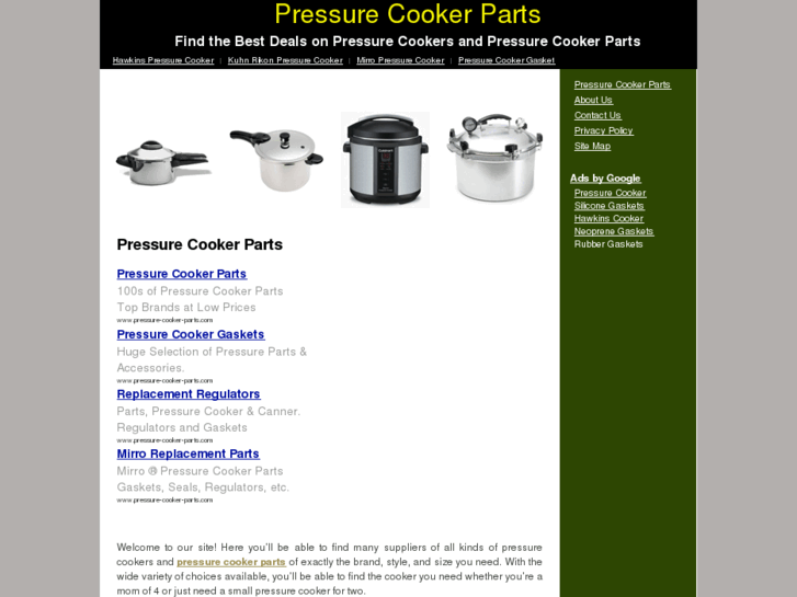 www.pressure-cooker-parts.com