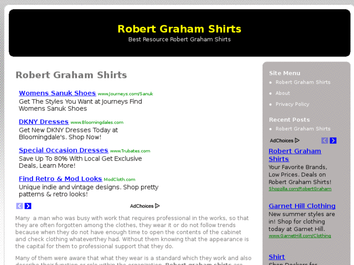 www.robertgrahamshirts.org