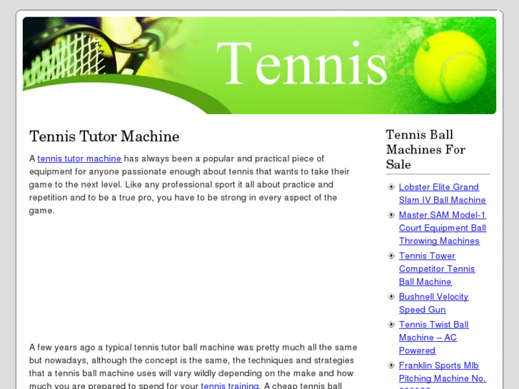 www.tennistutormachine.com