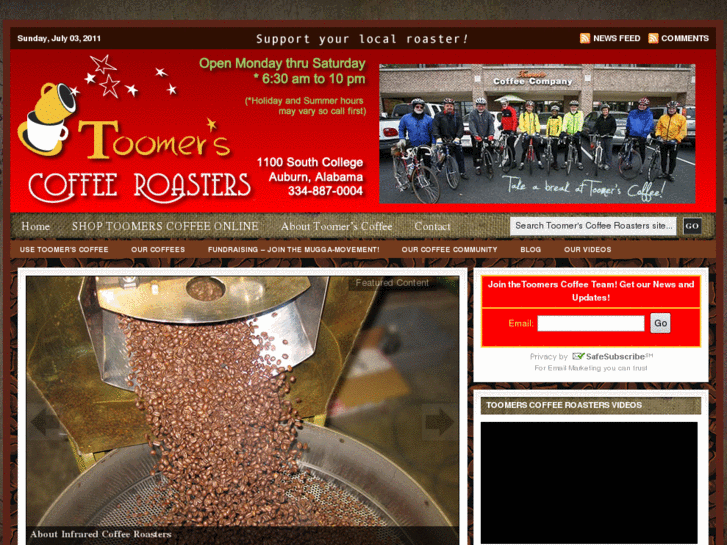 www.toomerscoffee.com