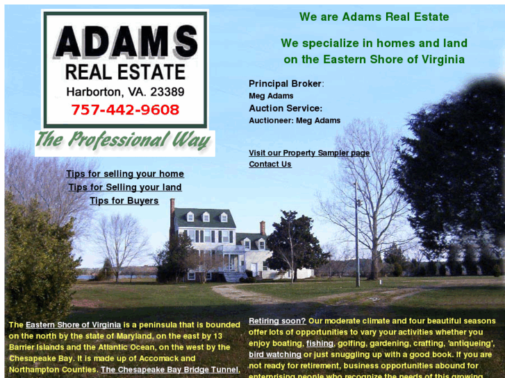 www.adamsrealestate.com