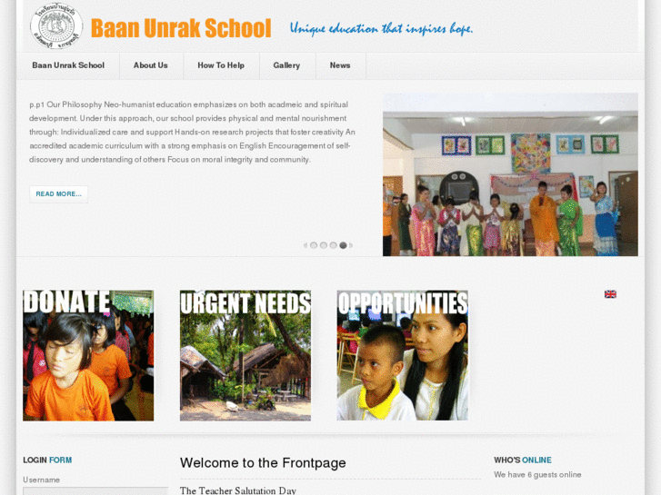 www.baanunrakschool.org