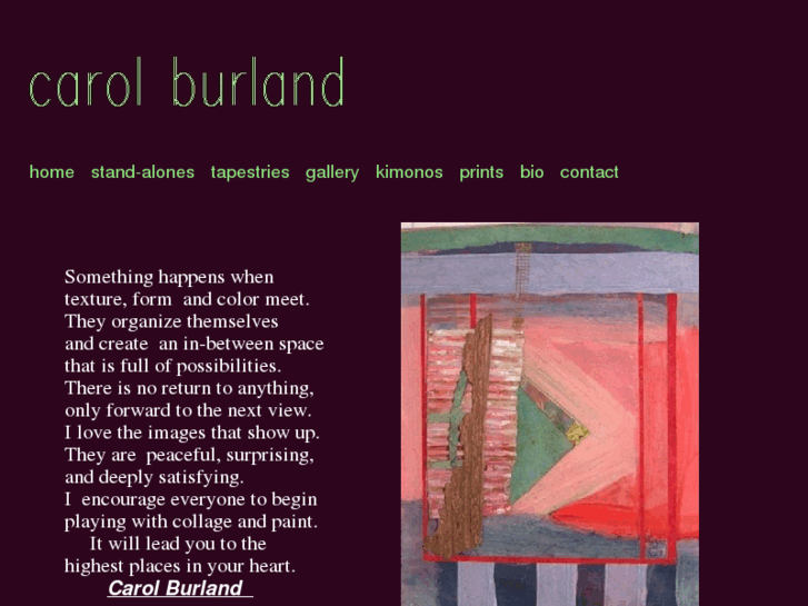 www.carolburland.com