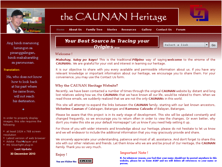 www.caunanheritage.com