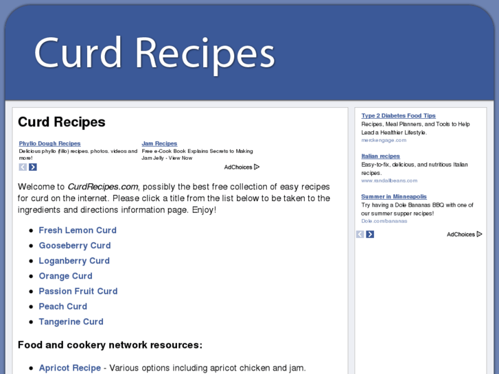 www.curdrecipes.com