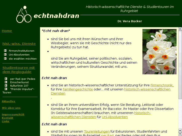 www.echtnahdran.de