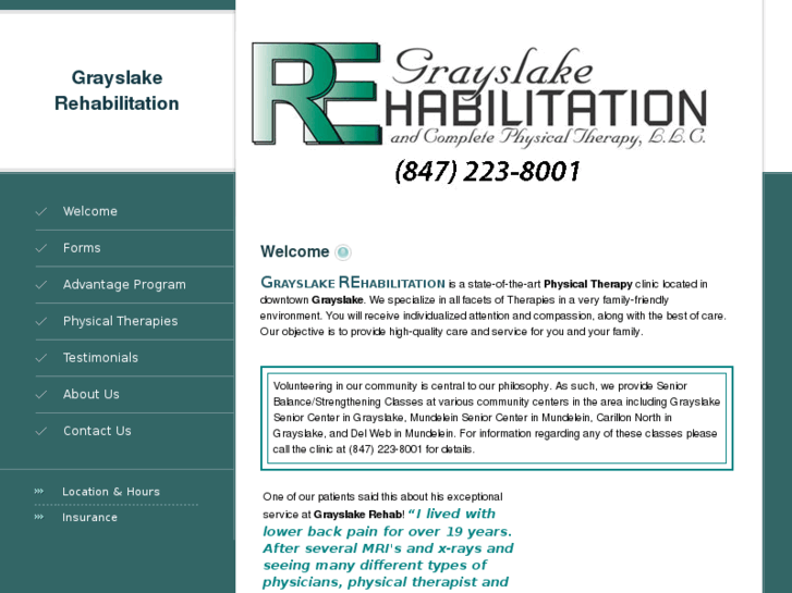 www.grayslakerehab.com