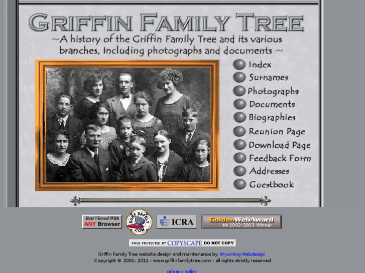 www.griffinfamilytree.com