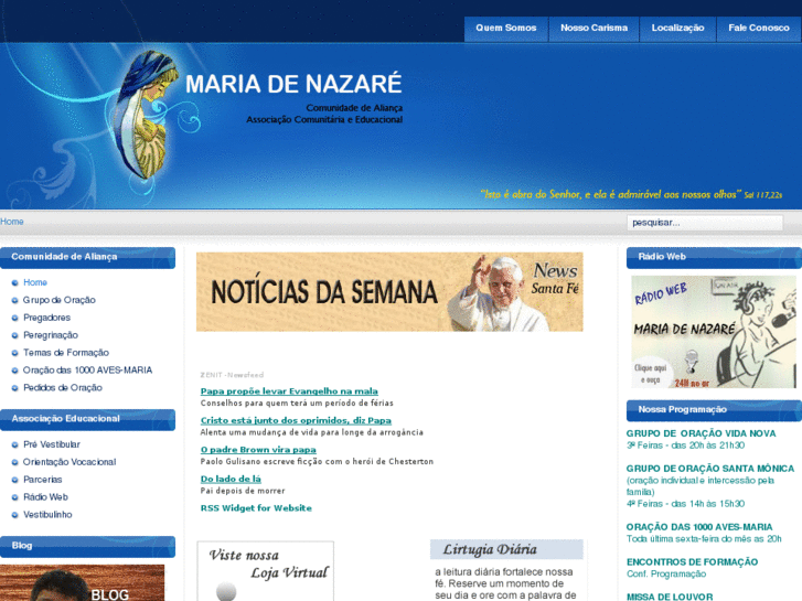 www.mariadenazare.org.br