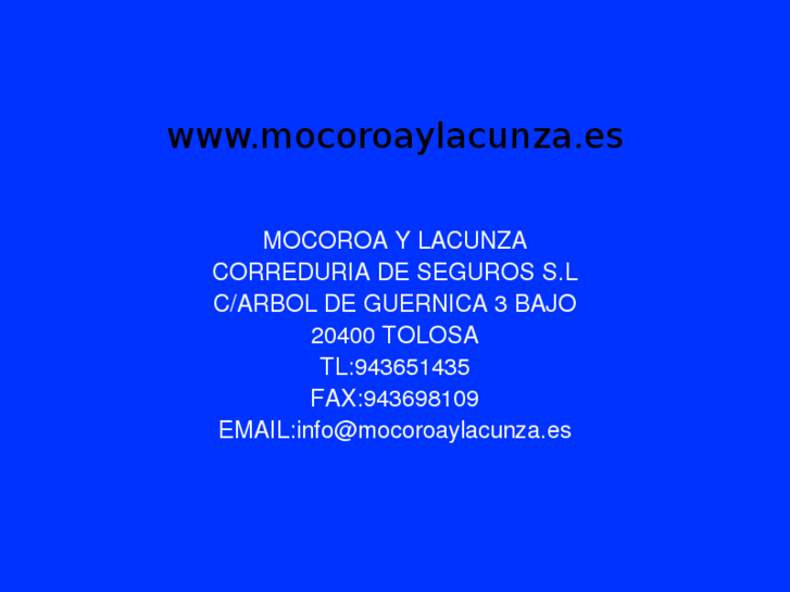 www.mocoroaylacunza.es