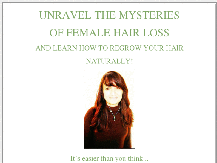 www.nomorehairloss.info