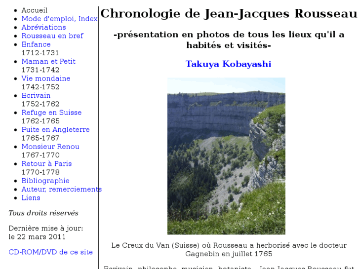 www.rousseau-chronologie.com