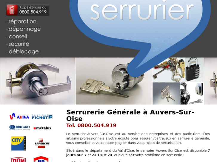 www.serrurierauvers.com