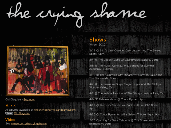 www.thecryingshame.com