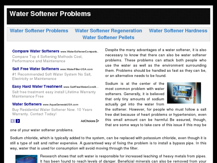 www.watersoftenerproblems.info