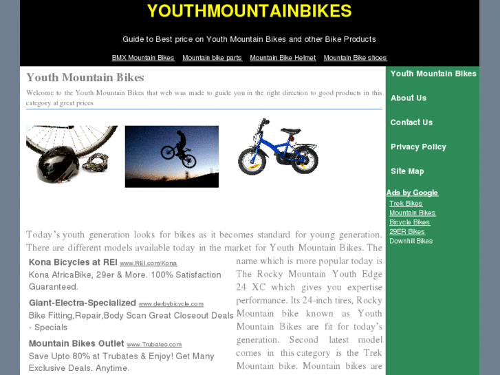 www.youthmountainbikes.com