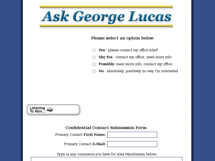 www.askgeorgelucas.com