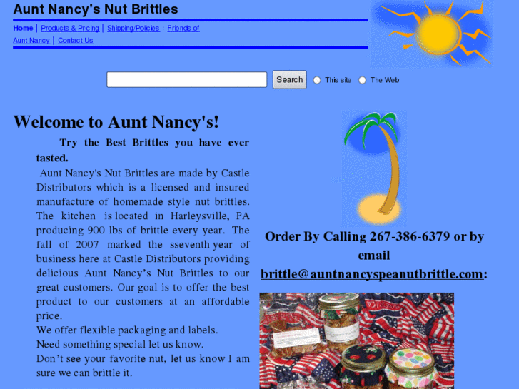 www.auntnancyspeanutbrittle.com