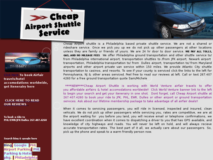 www.cheapairportshuttle.net