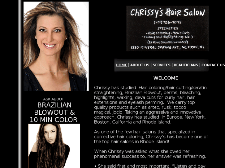 www.chrissyshairsalon.com