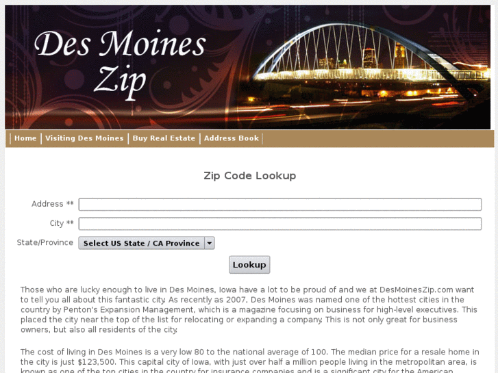 www.desmoineszip.com