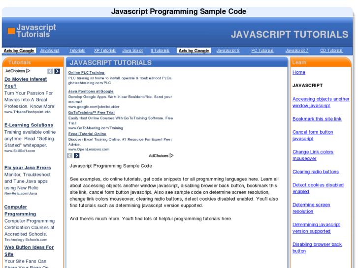 www.javascripttutorials.org