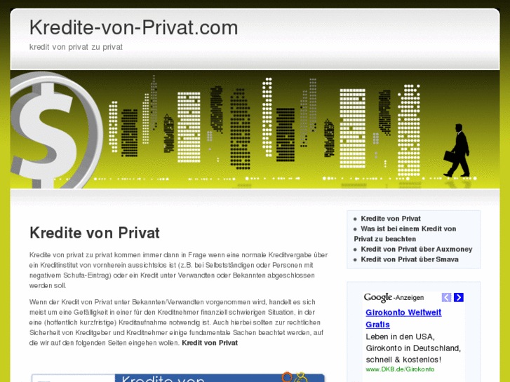 www.kredite-von-privat.com