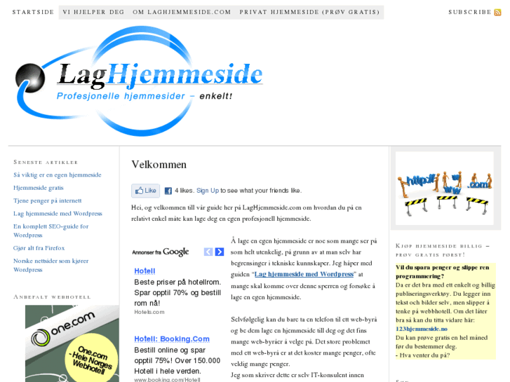 www.laghjemmeside.com