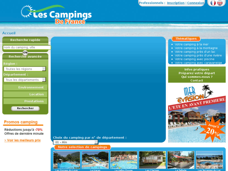 www.lescampingsdefrance.com