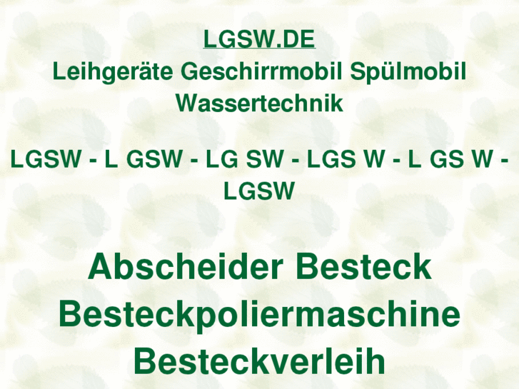 www.lgsw.de