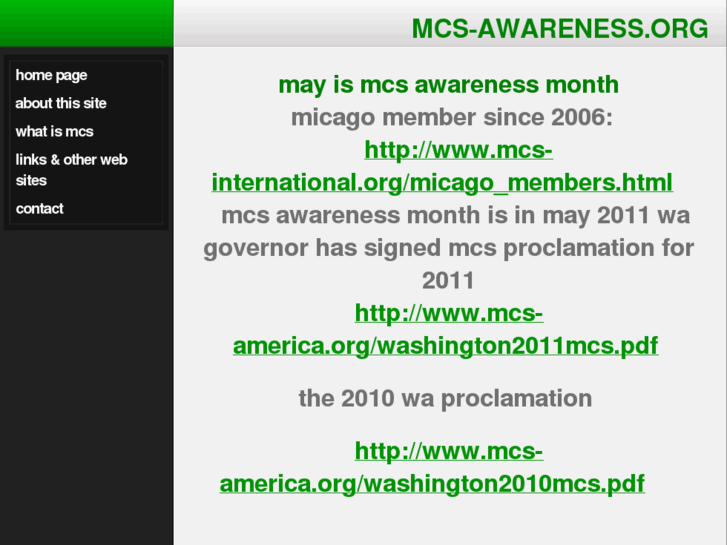 www.mcs-awareness.org