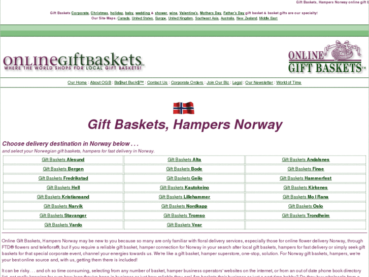 www.onlinegiftbasketsnorway.com