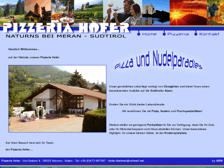 www.pizzeria-hofer.com