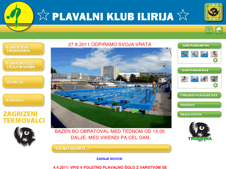 www.plavalniklub-ilirija.si