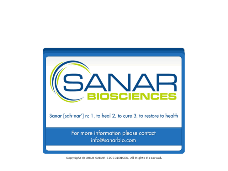 www.sanarbio.com