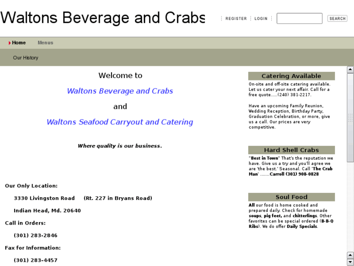 www.waltonsseafood.com