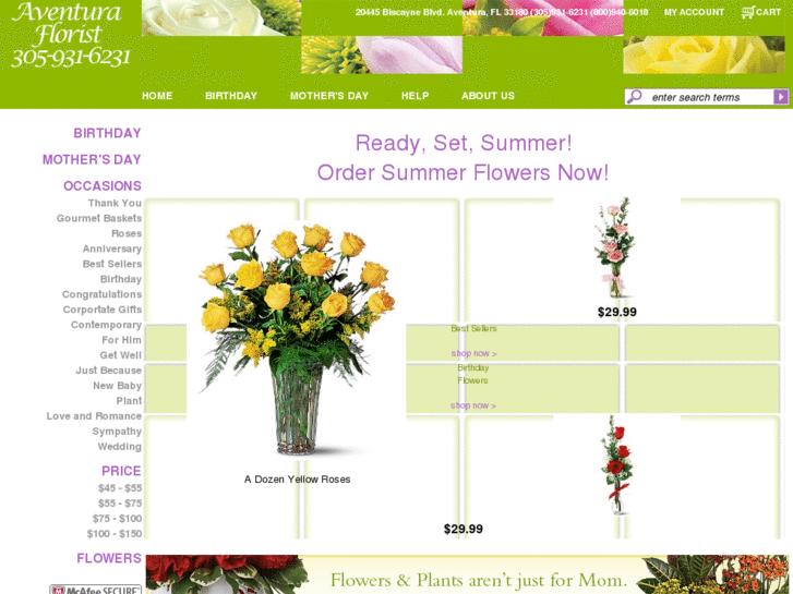 www.aventuraflorist.net