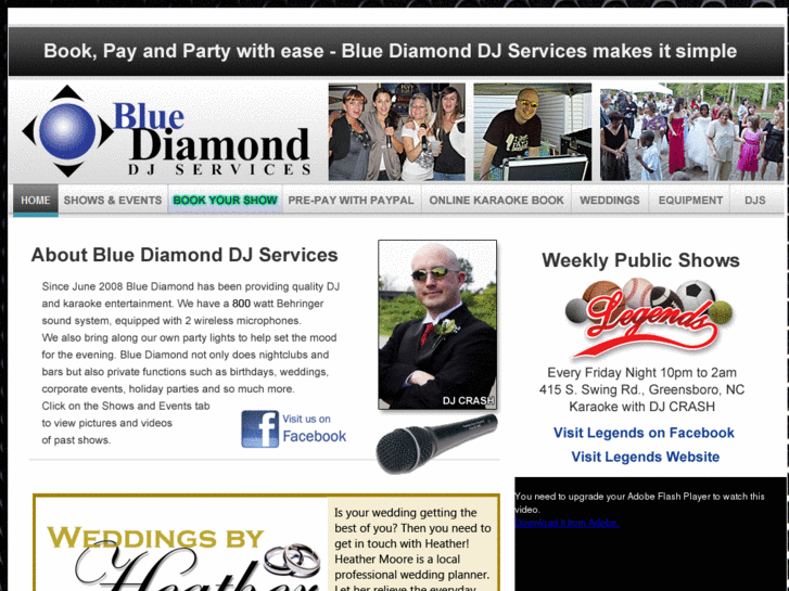 www.bluediamonddjservices.com